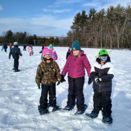 Featured image of article: Snowshoeing – Back At Temple Elementary